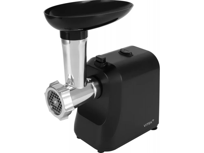 Vitek VT-MG3600 электрическая мясорубка с насадкой кеббе вид спереди