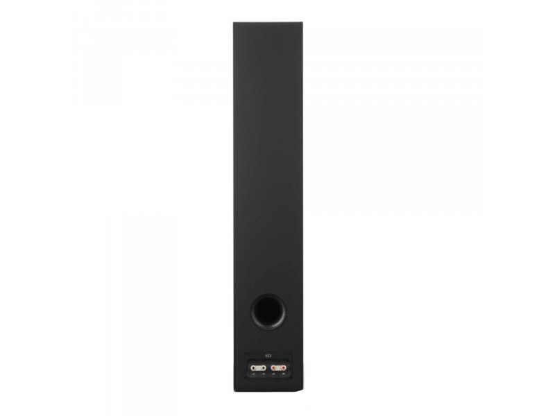 B&W 603 S3 — задняя панель: порт и клеммы bi-wire/bi-amp