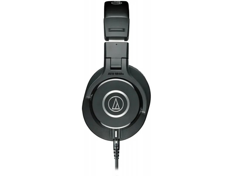 Audio-Technica ATH-M40X &mdash; вид сбоку, поворотная чашка в положении для одностороннего мониторинга