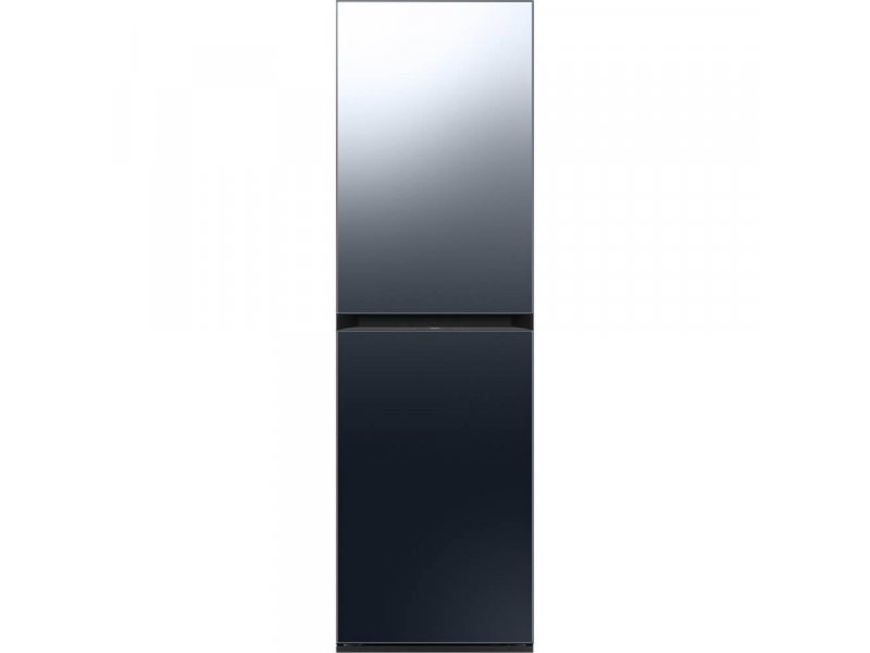 Samsung DF24CB9900CRLP AirDresser — вид спереди, двухсекционный корпус с зеркальной верхней панелью