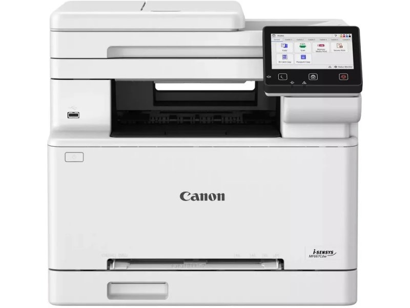 Canon i-SENSYS MF667Cdw белый — цветное лазерное МФУ 4-в-1 для офиса