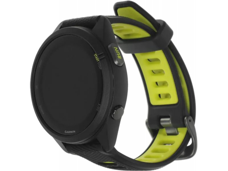 Garmin Forerunner 265S — эргономика ремешка с перфорацией: тонкий профиль корпуса 12,9 мм