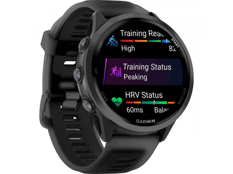 Garmin Forerunner 570 — экран Training Reach с HRV Status и цветными индикаторами нагрузки