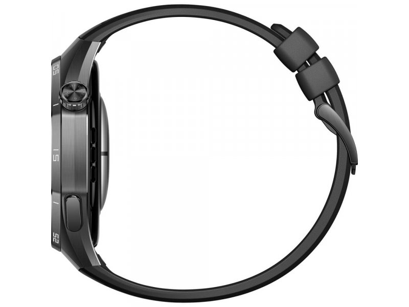 Huawei Watch GT 6 Pro 46mm — боковой профиль корпуса, кнопки управления и крепление ремешка