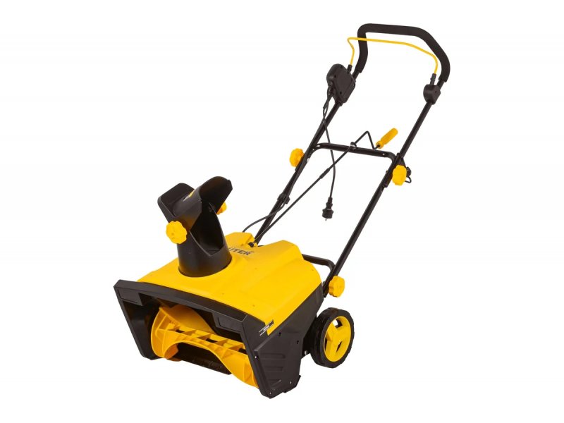 Huter SGC 2300E электрический снегоуборщик 50 см ковш вид спереди