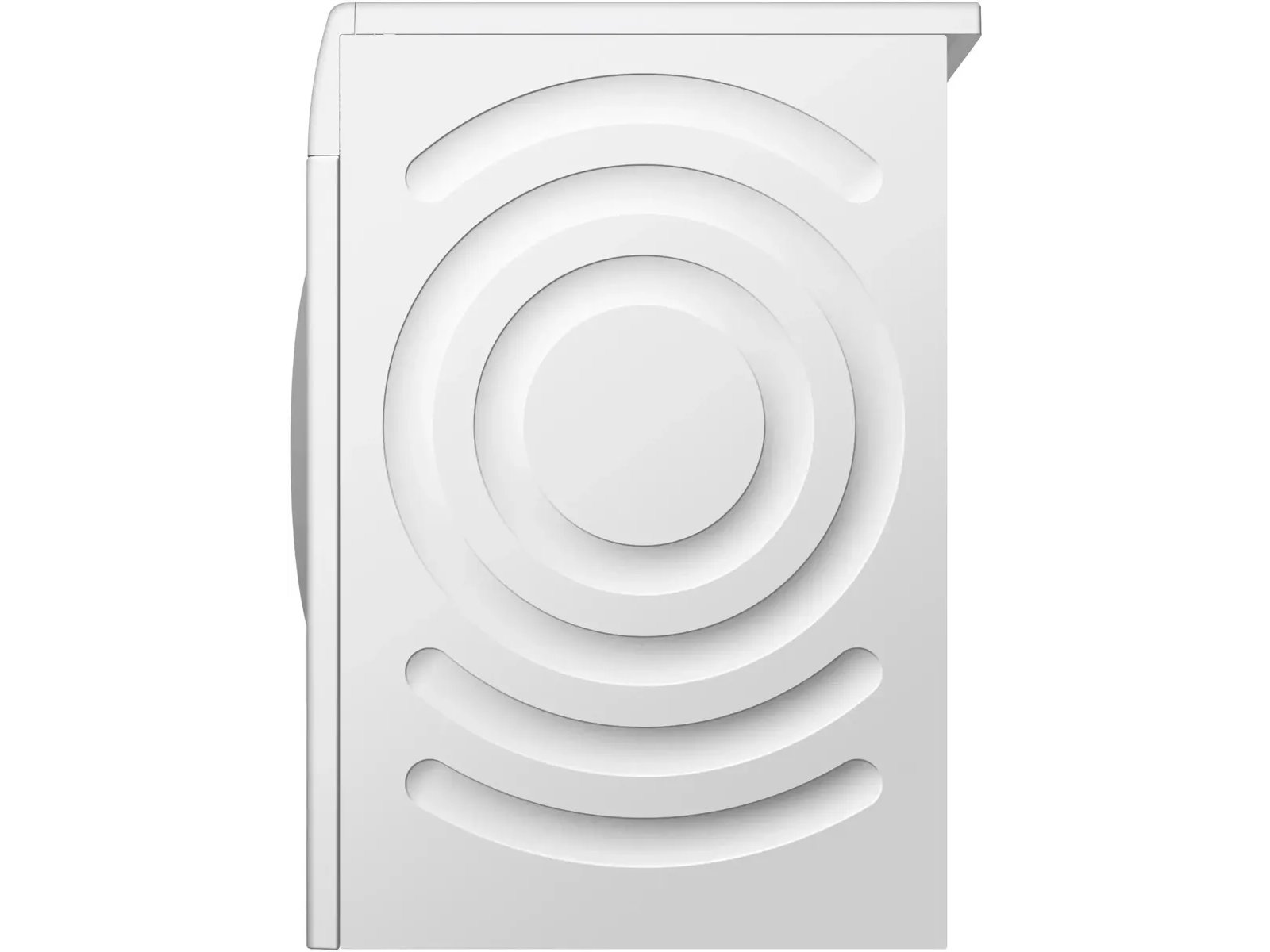 Bosch WGE03200BY боковой вид минималистичный дизайн белый корпус Serie 2