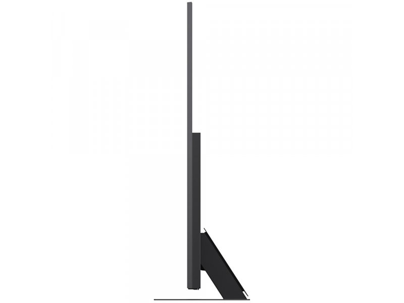 LG 86MRGB86B — геометрия и профиль подставки, боковой вид