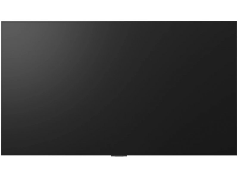 LG OLED83G6 вид спереди выключенный — минимальные рамки и плоский корпус