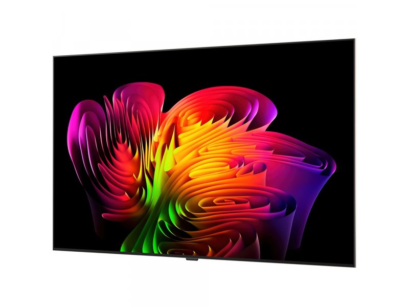 LG OLED83W69RLA вид под углом &mdash; ультратонкий корпус 2 см и беспроводная подставка