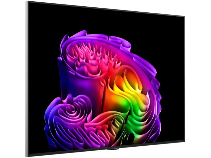 LG OLED97G6RLA — вид спереди, яркая цветопередача OLED evo, тонкий безель