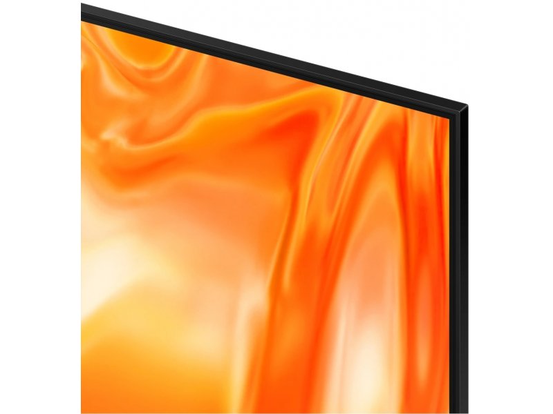 Samsung QE43QN70HAUXPY тонкий корпус — крупный план рамки и бокового профиля 2,57 см