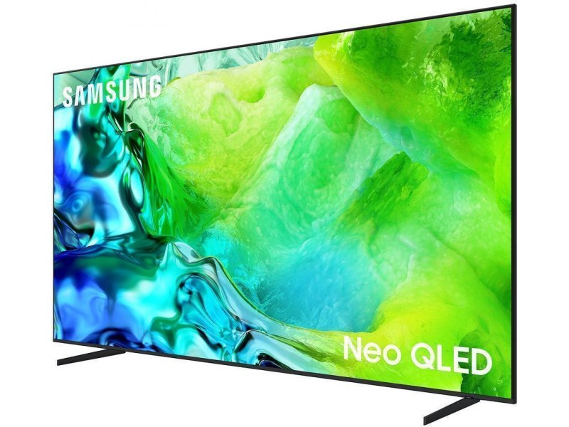 Samsung QE50QN80H минималистичный дизайн подставки и сборка корпуса
