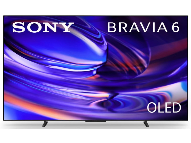 Sony K-77A60 77 дюймов — OLED-панель с насыщенными синими и фиолетовыми тонами на экране