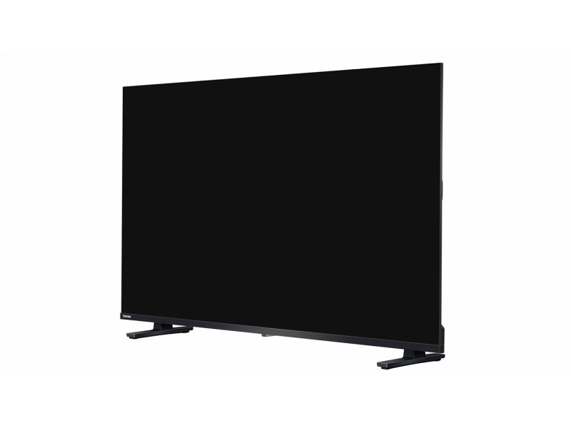 Toshiba 32V37SE боковой профиль — тонкий корпус и компактная подставка