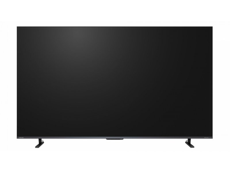 Toshiba 55Z680SE &mdash; вид спереди с выключенным экраном, глянцевый чёрный корпус