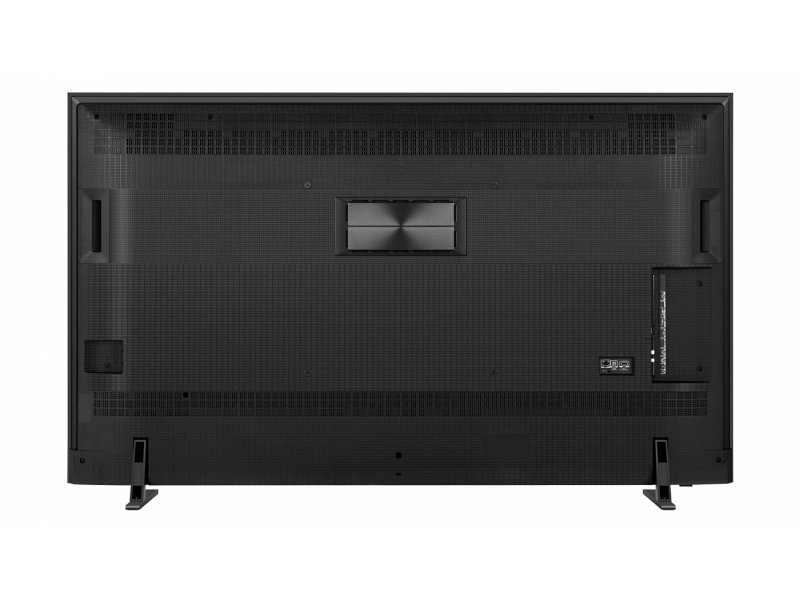 Toshiba 75Z770RE вид сзади — панель разъёмов: 4 × HDMI, USB, Ethernet, антенный вход