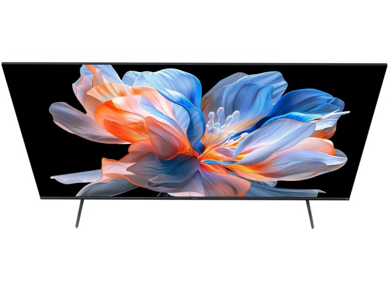 Xiaomi TV X Mini LED 43 2026 &mdash; вид сверху, минималистичный дизайн и тонкий профиль