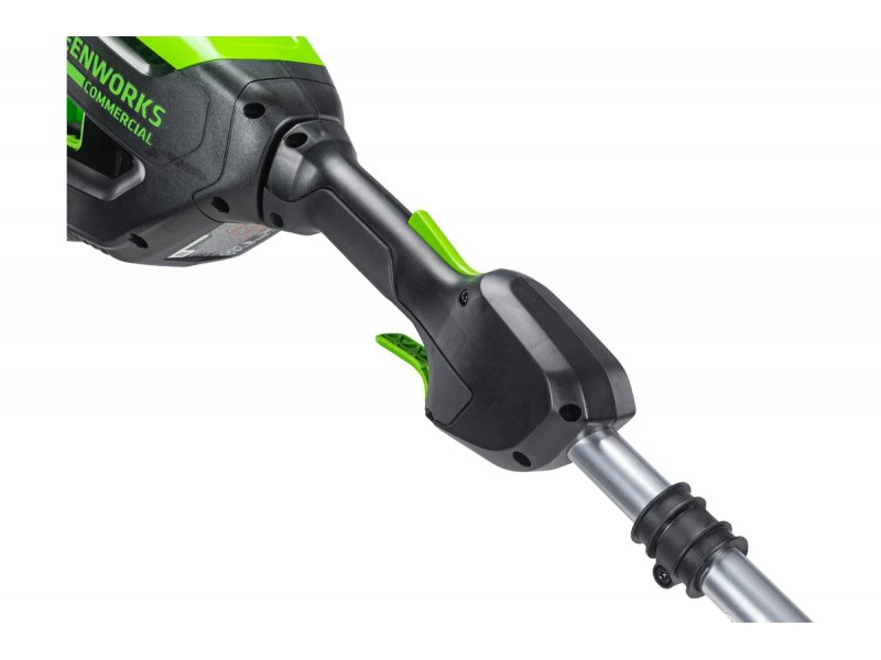 Greenworks GD82LT верхняя часть штанги с узлом крепления вала и переходником