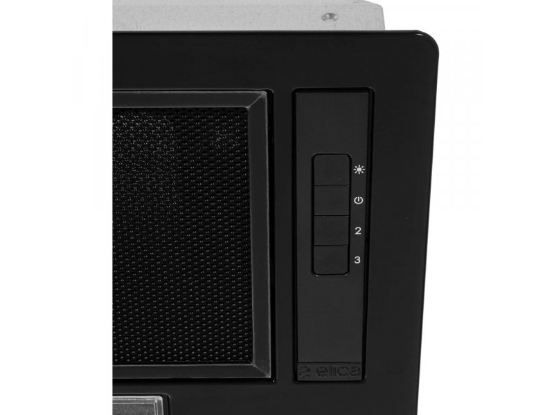Elica Era C BL/A/72 — боковая панель управления с кнопками скоростей, питания и яркости подсветки