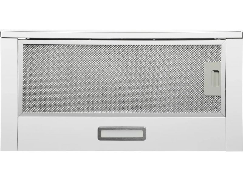 Hyundai HBH 6230 W белый — фронтальный вид встраиваемой вытяжки с закрытым козырьком