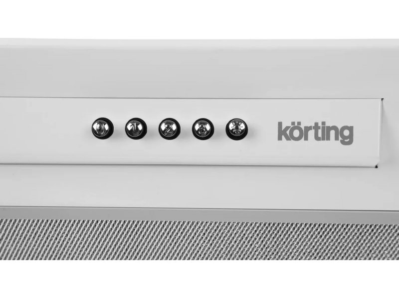 Korting KHI 6530 W панель управления крупным планом пять круглых кнопок режимы