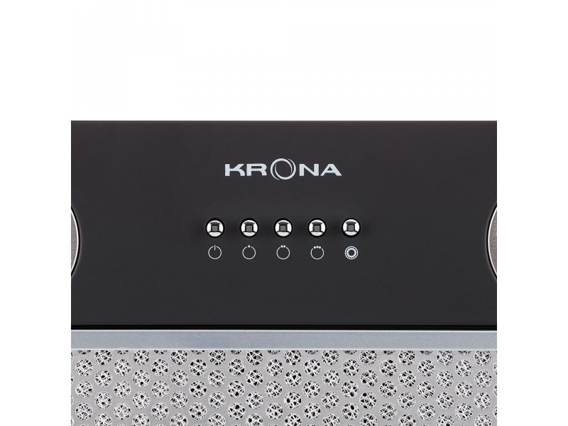 Krona Selina 600 PB панель управления спереди с иконками режимов на чёрном фоне