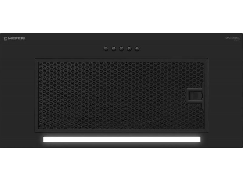 Meferi SMARTBOX60BK Power пять кнопок управления алюминиевая сетка фильтра светодиодная полоса подсветки 3 Вт