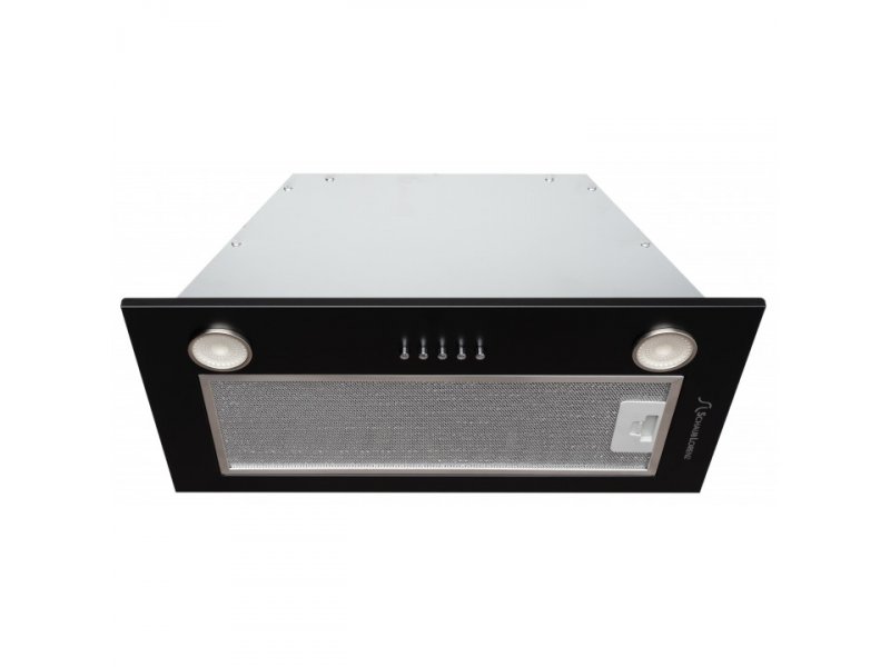 Schaub Lorenz SLD ES5220 вид под углом спереди-сверху — выступающая нижняя часть корпуса, LED-лампы, кнопки управления