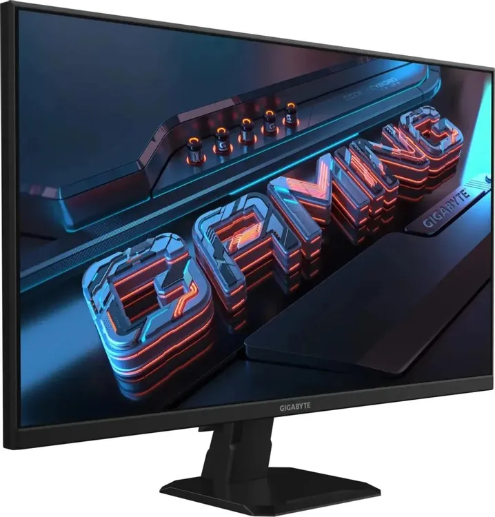 Gigabyte GS27FA EK монитор 27 дюймов IPS 180 Гц вид спереди