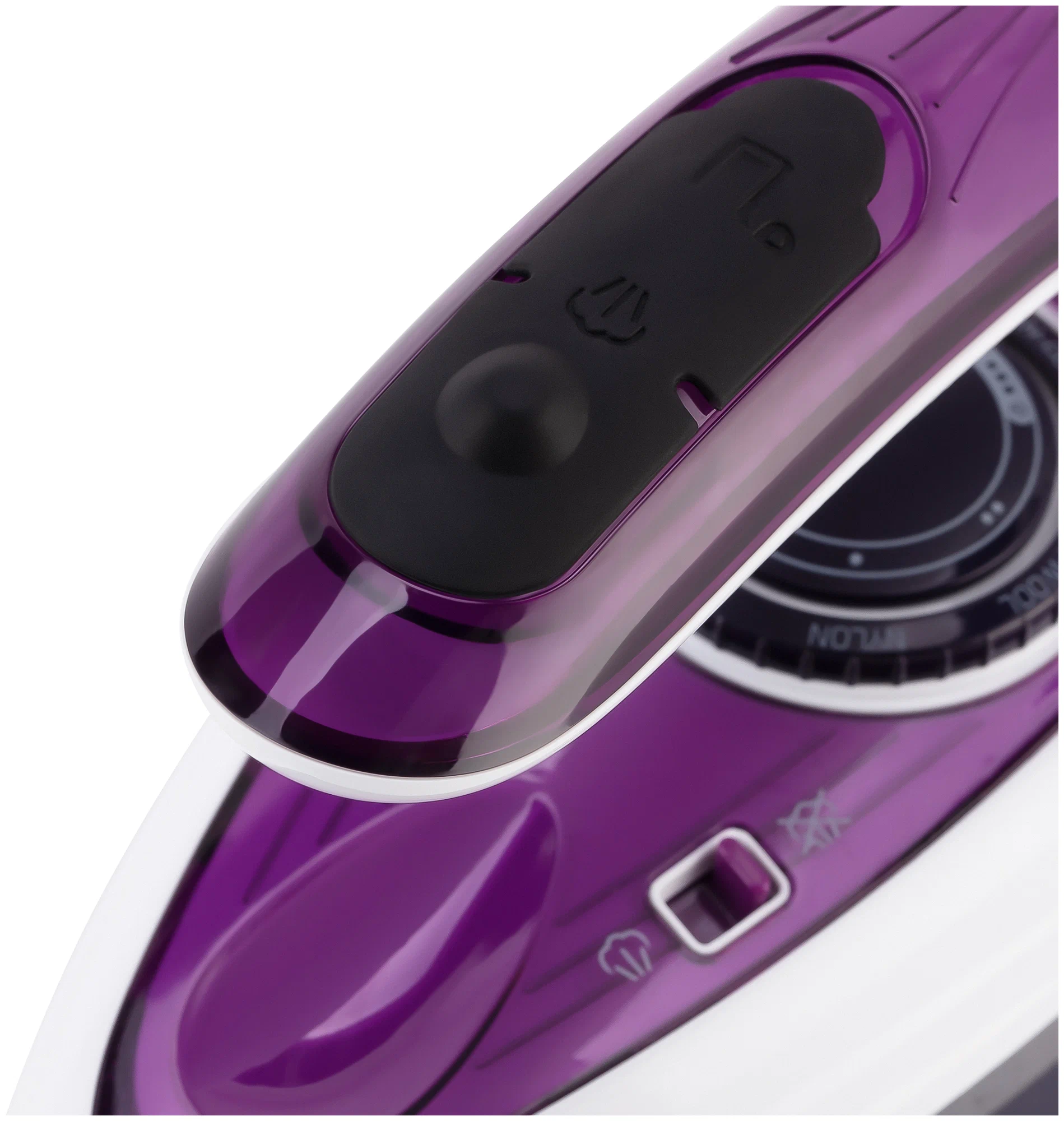 Утюг дорожный Vitek VT-8305, 1000 Вт, белый/фиолетовый