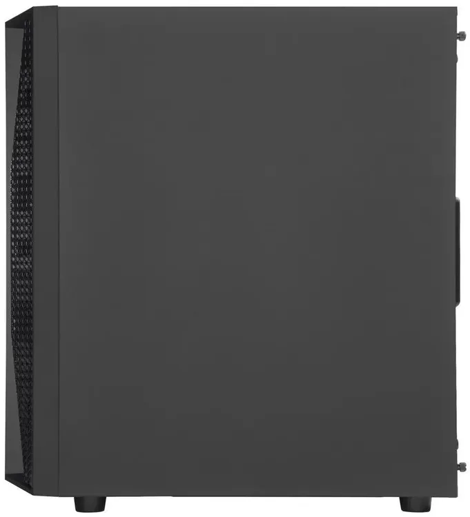 SilverStone Fara SST-FAB1B-PRO-V2 вид сбоку с металлической сеткой и профилем корпуса