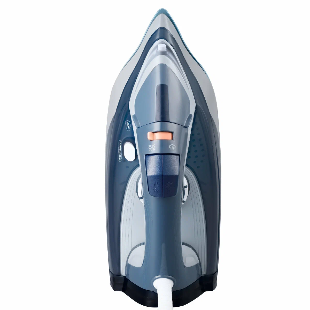 Утюг CENTEK CT-2323 серый/синий