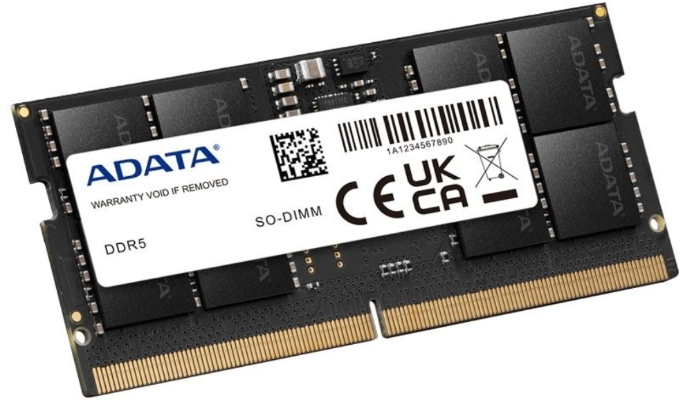 ADATA AD5S480032G-S DDR5 32 ГБ SODIMM &mdash; маркировка и конструкция планки