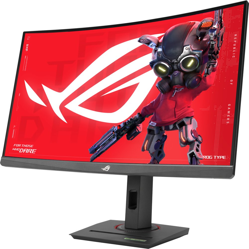 ASUS XG27WCS демонстрация качества изображения и цветопередачи VA-матрица 2560x1440