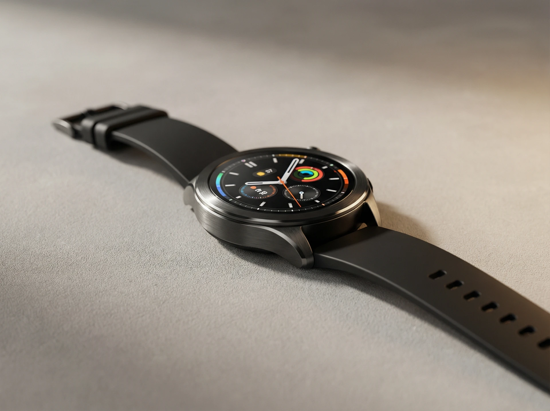 Смарт-часы Xiaomi Watch S4 47mm черный [bhr9199gl] - фото в интерьере