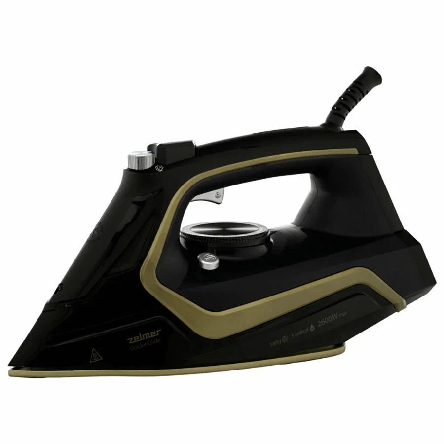Утюг Zelmer ZIR2620, black/gold