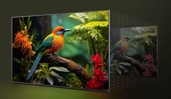 LG 4K Super Upscaling — улучшение детализации