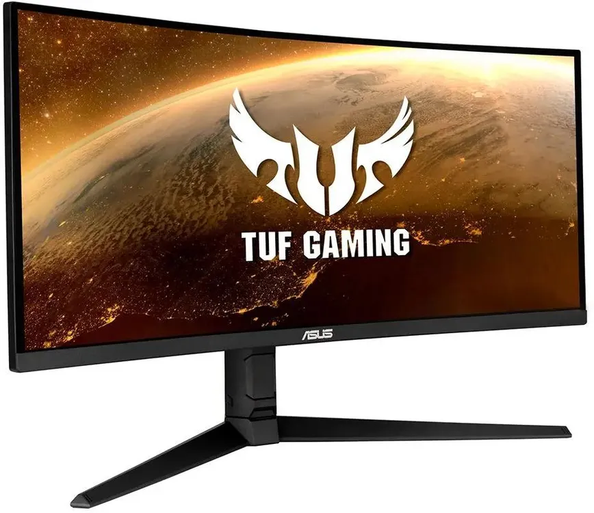 ASUS VG34VQL1B ультраширокий монитор 34 дюйма вид спереди игровой режим