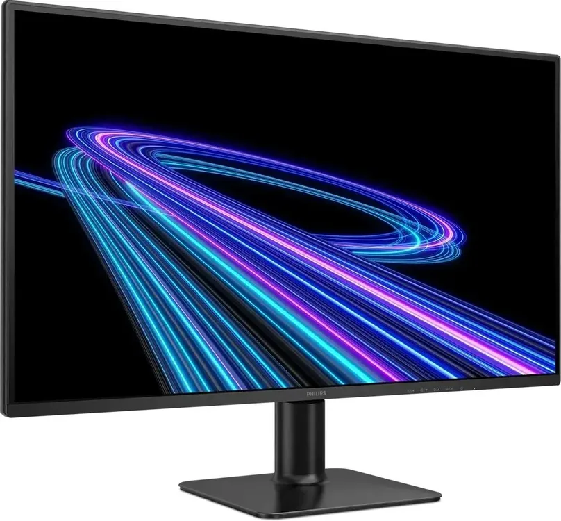 Philips 27E2G2200 вид спереди — IPS-монитор 27 дюймов с яркой демонстрацией цветопередачи