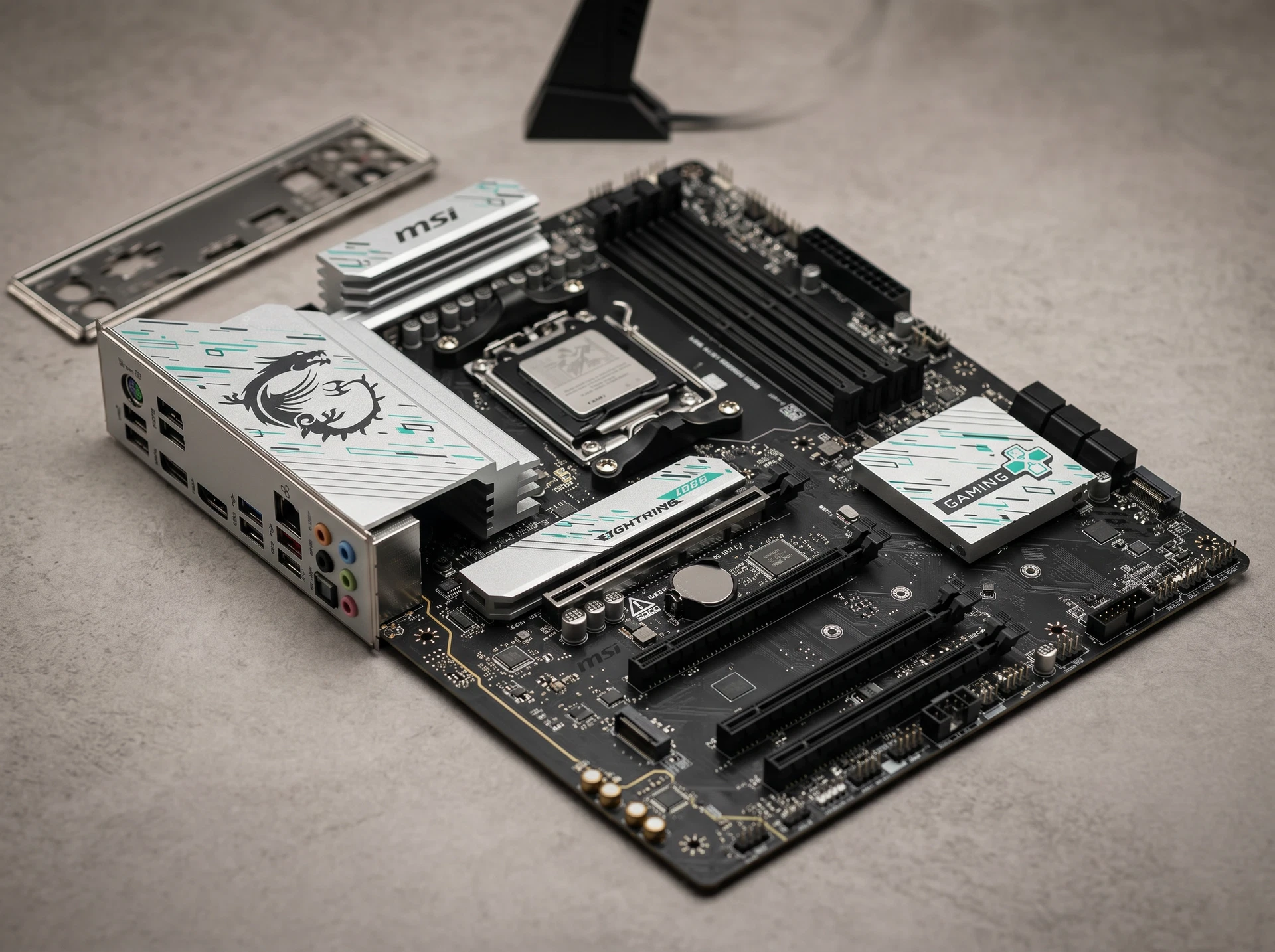 Материнская плата MSI B850 Gaming Plus Wifi B850, Socket AM5, AMD B850, ATX, RTL - фото в интерьере