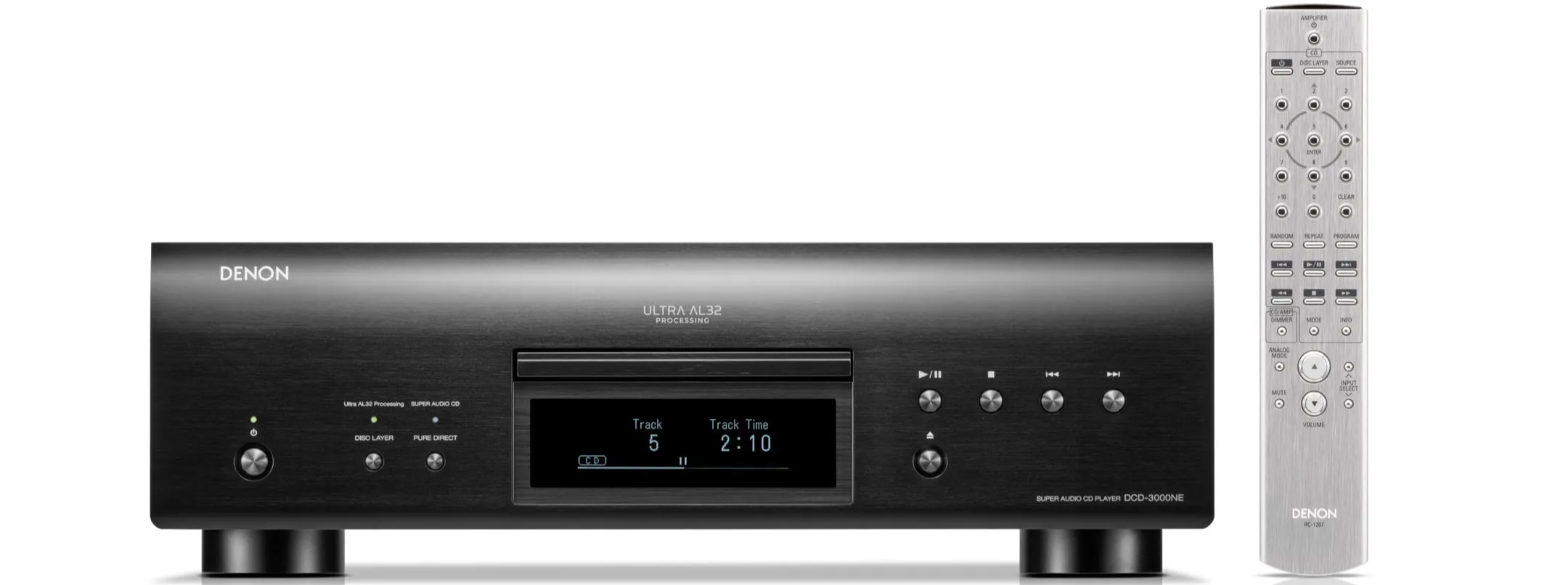 Denon DCD-3000NE Black задняя панель — коаксиальный и оптический выходы