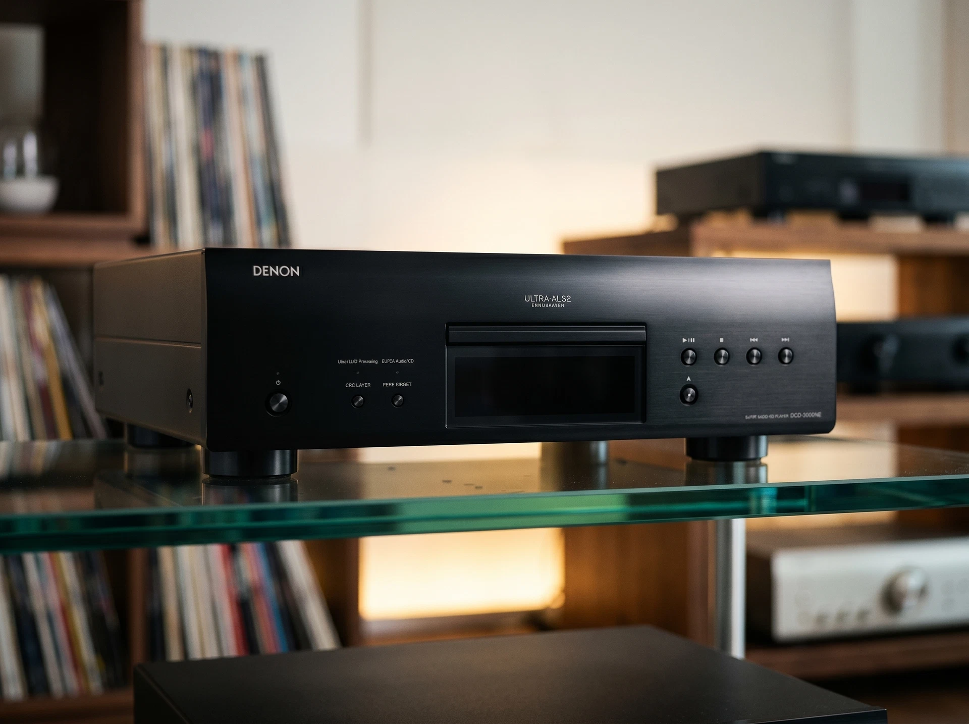 SACD/CD-проигрыватель Denon DCD-3000NE Black - фото в интерьере