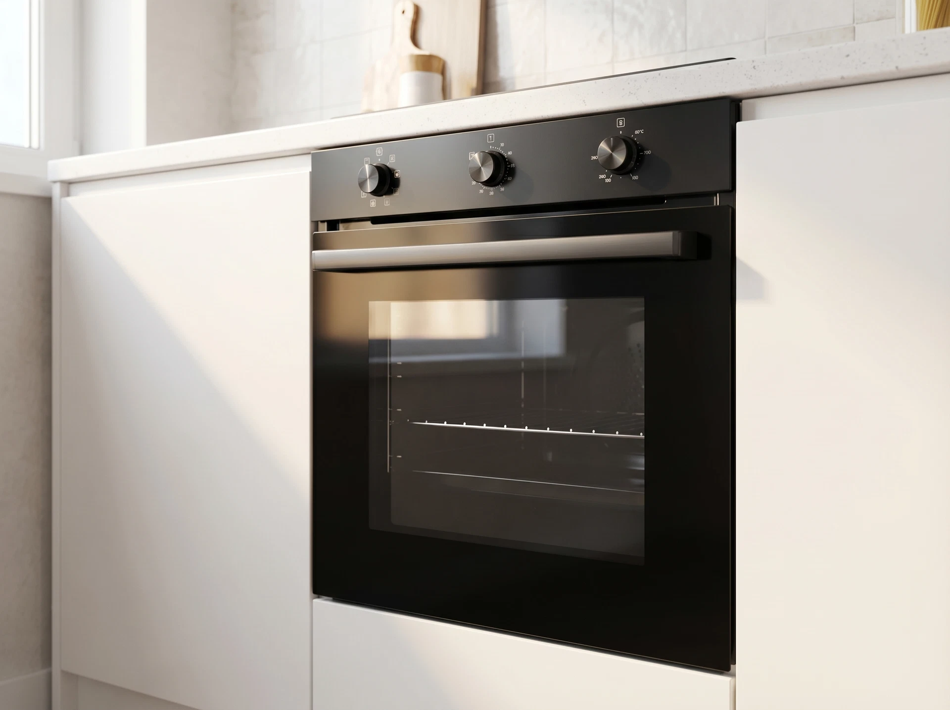 Электрический духовой шкаф Vitek VEO 6380 BG - фото в интерьере