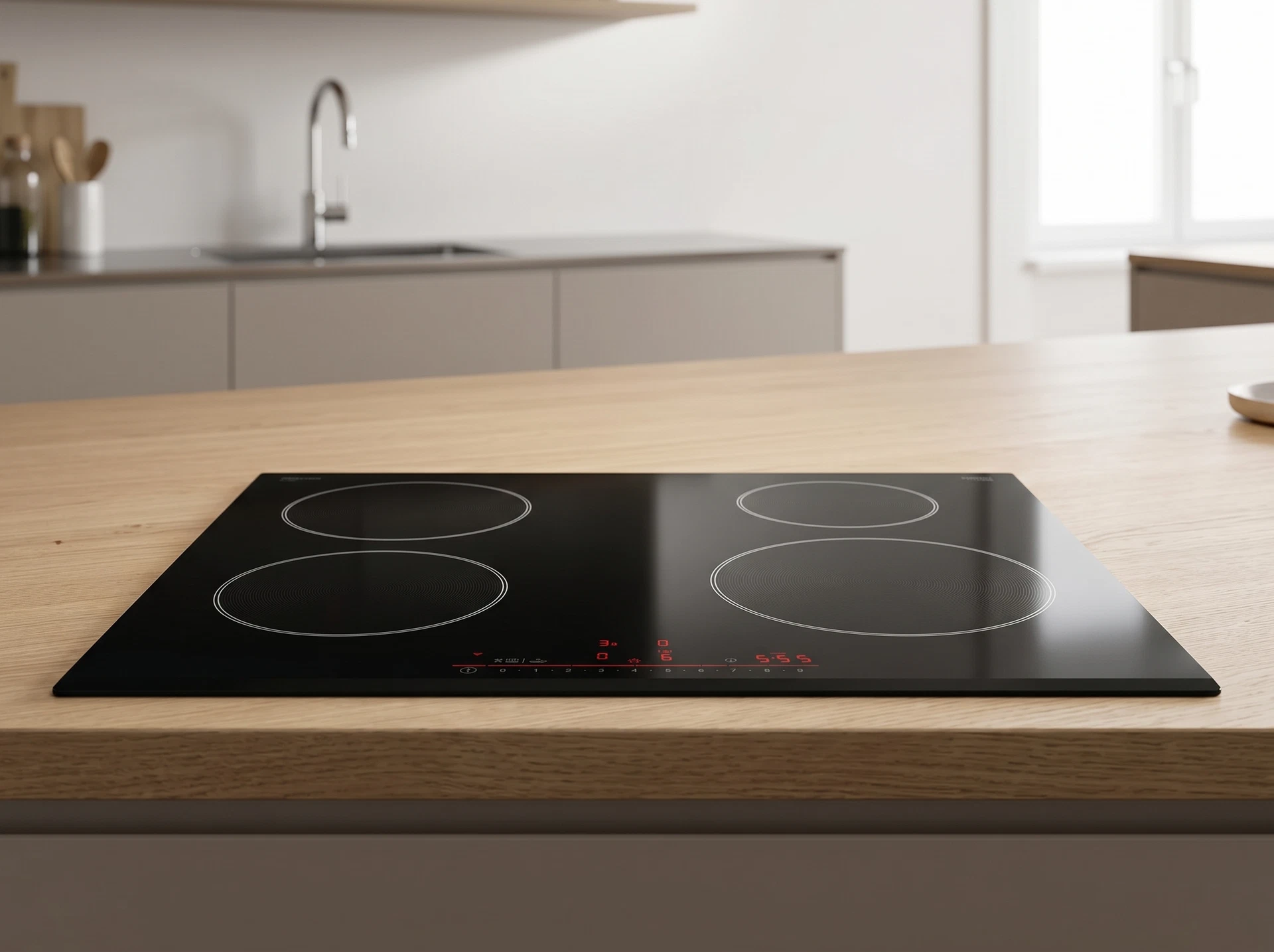 Индукционная варочная панель Bosch PIE631HB1E - фото в интерьере