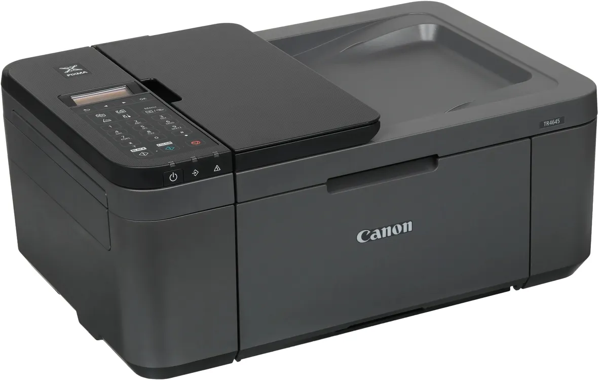 Canon Pixma TR4645 автоподатчик документов и панель управления с дисплеем