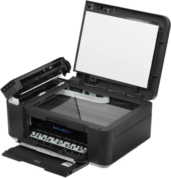 Canon Pixma TR4645 вид сбоку &mdash; размеры и конструкция корпуса