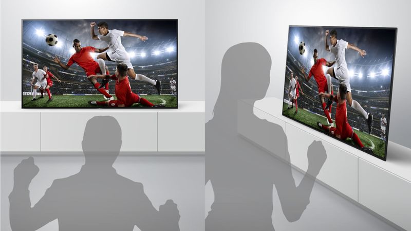 Sony K-65XR8A — углы обзора OLED, равномерность цветов