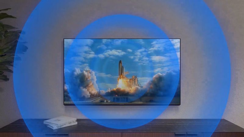 Sony K-65XR8A — Acoustic Surface Audio+, звук с экрана