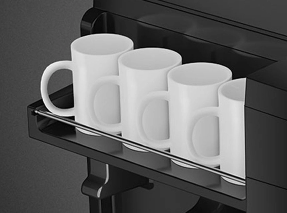 Smeg EGF03PGEU подогреваемая подставка для чашек сверху кофемашины