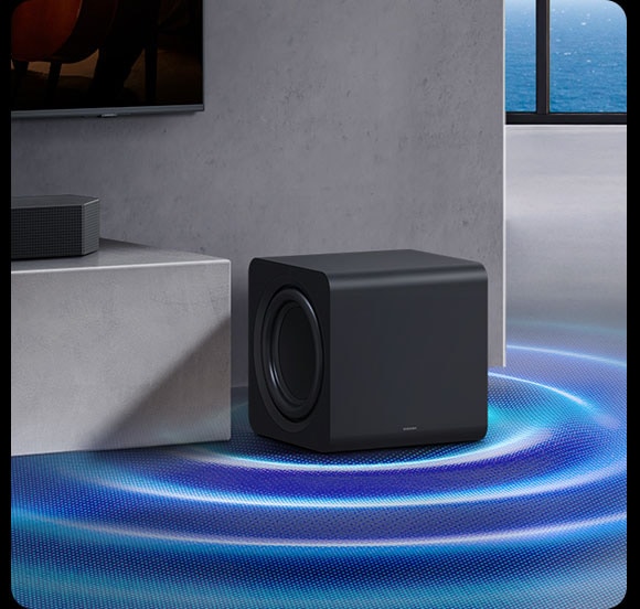 Samsung HW-Q930F/RU &mdash; беспроводной сабвуфер с двумя 8-дюймовыми динамиками